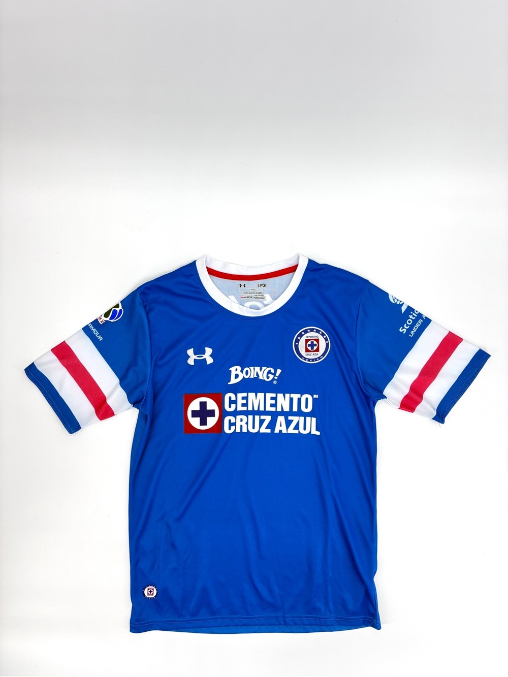 Under Armour Cruz Azul 2016/17 Club Crest Soccer Jersey Shirt Small